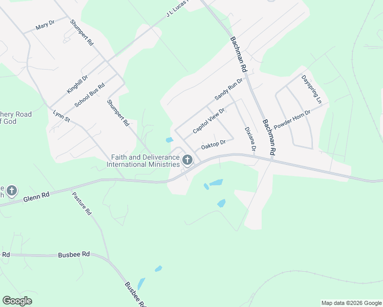 map of restaurants, bars, coffee shops, grocery stores, and more near 200 Black Oak Road in Gaston