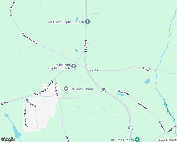 map of restaurants, bars, coffee shops, grocery stores, and more near 53 Bell Road in Dallas