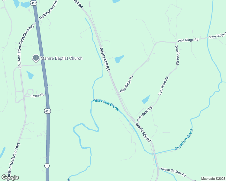map of restaurants, bars, coffee shops, grocery stores, and more near 1765 Reads Mill Road in Wellington