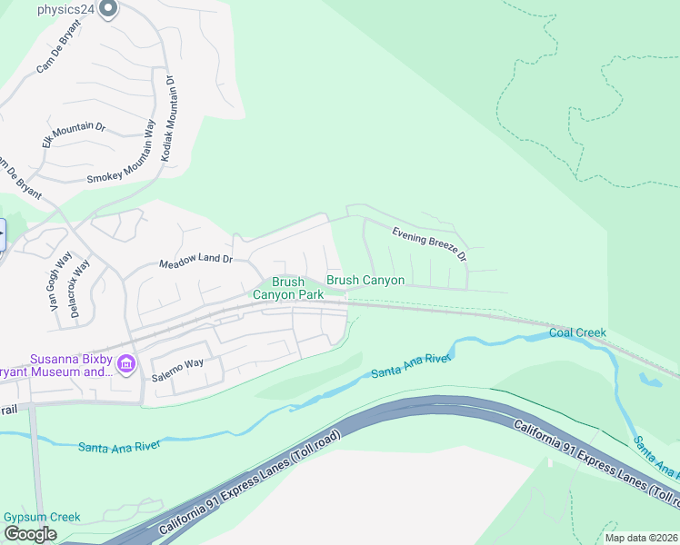 map of restaurants, bars, coffee shops, grocery stores, and more near 5560 Feather Grass Lane in Yorba Linda