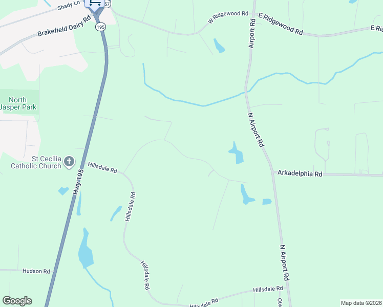 map of restaurants, bars, coffee shops, grocery stores, and more near 367-641 Southridge Road in Jasper