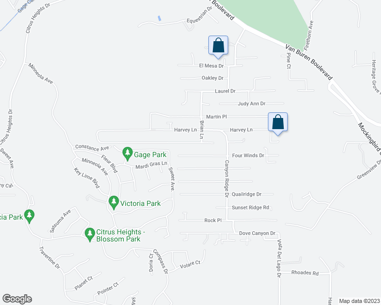 map of restaurants, bars, coffee shops, grocery stores, and more near 14062 Four Winds Road in Riverside
