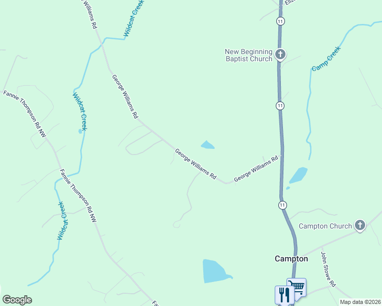 map of restaurants, bars, coffee shops, grocery stores, and more near in Campton