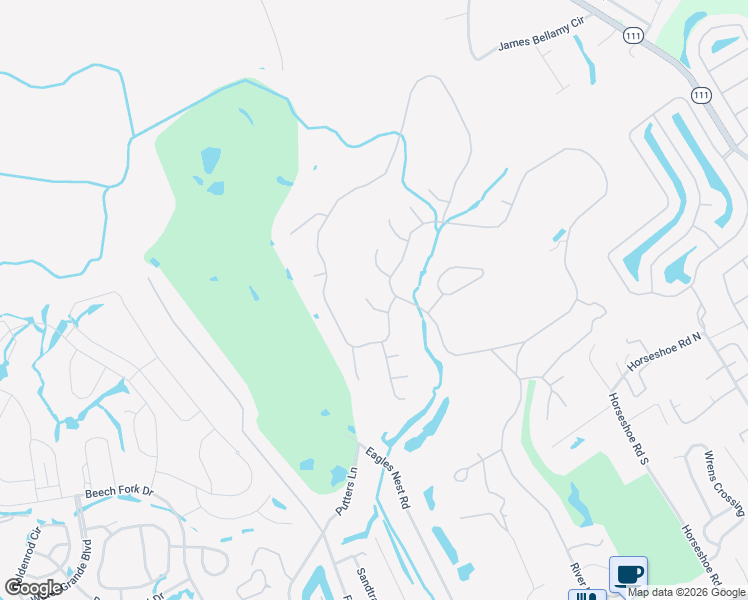 map of restaurants, bars, coffee shops, grocery stores, and more near 3095 Kings Court in Little River