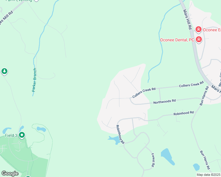 map of restaurants, bars, coffee shops, grocery stores, and more near 1430 Colliers Creek Road in Watkinsville
