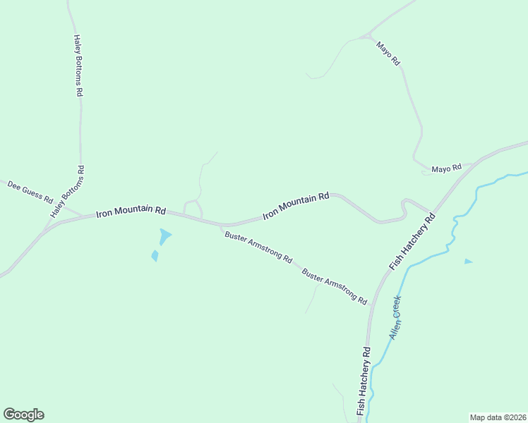 map of restaurants, bars, coffee shops, grocery stores, and more near 416 Iron Mountain Road in Carbon Hill