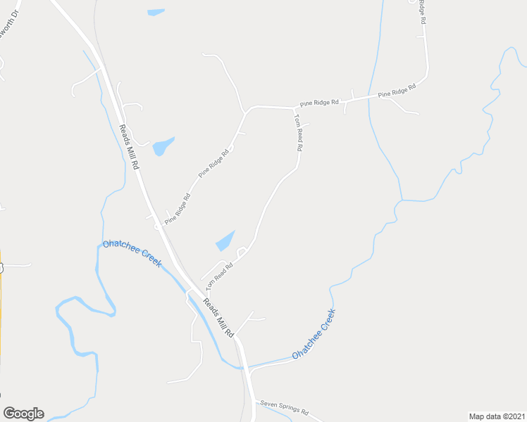 map of restaurants, bars, coffee shops, grocery stores, and more near 616 Tom Read Road in Wellington
