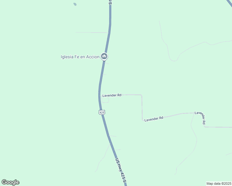 map of restaurants, bars, coffee shops, grocery stores, and more near 123 Lavender Road in Star City