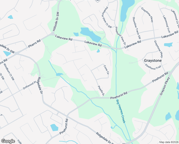 map of restaurants, bars, coffee shops, grocery stores, and more near 2055 Pinella Drive in Grayson