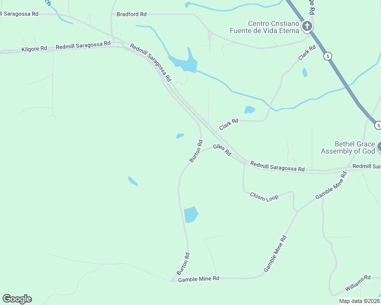 map of restaurants, bars, coffee shops, grocery stores, and more near 240 Giles Road in Jasper