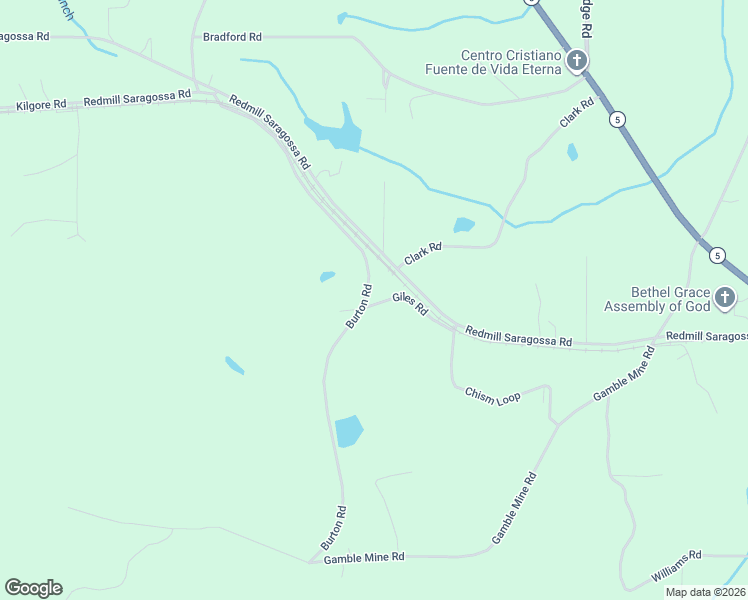 map of restaurants, bars, coffee shops, grocery stores, and more near 240 Giles Road in Jasper