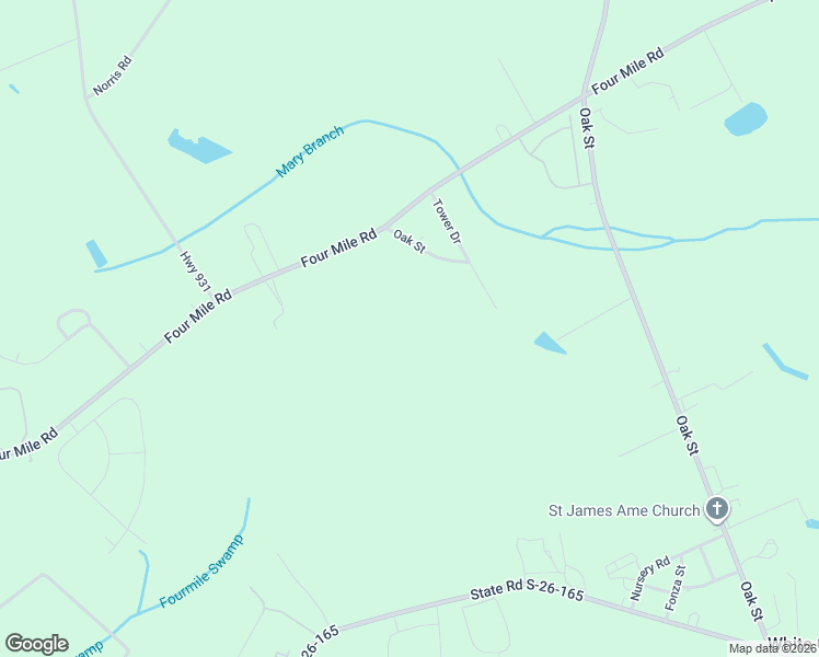 map of restaurants, bars, coffee shops, grocery stores, and more near 750 Four Mile Road in Conway