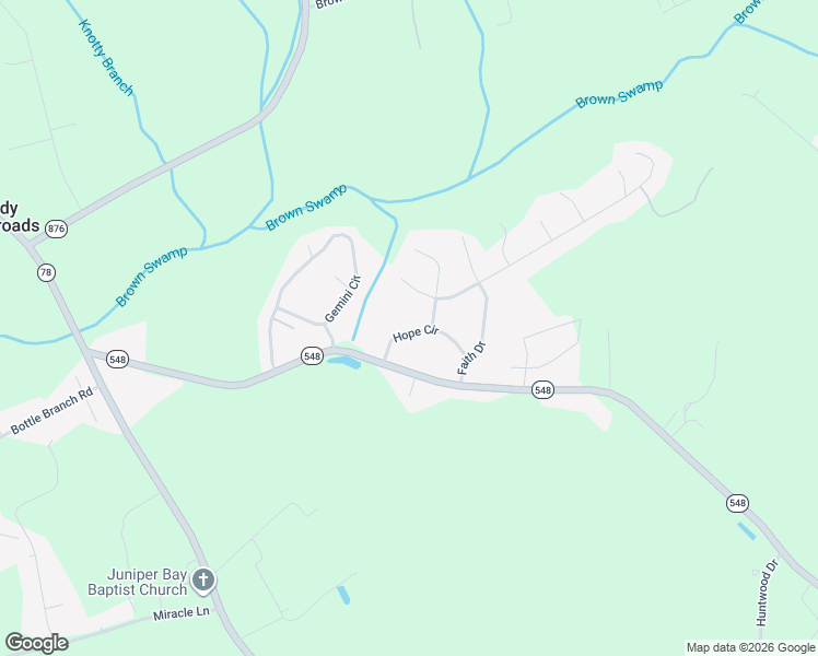 map of restaurants, bars, coffee shops, grocery stores, and more near 932 Hope Circle in Conway