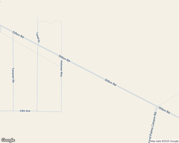 map of restaurants, bars, coffee shops, grocery stores, and more near Dillon Road in Desert Hot Springs