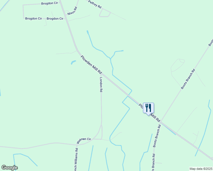 map of restaurants, bars, coffee shops, grocery stores, and more near 1430 Plowden Mill Road in Sumter