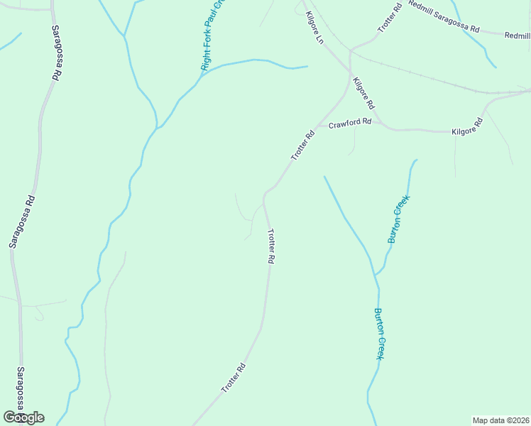 map of restaurants, bars, coffee shops, grocery stores, and more near Trotter Road in Jasper