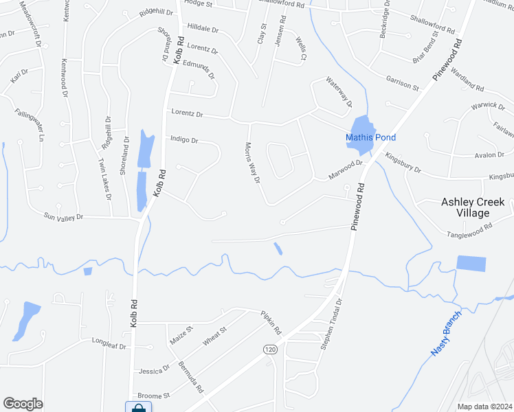 map of restaurants, bars, coffee shops, grocery stores, and more near 1215 Morris Way Drive in Sumter