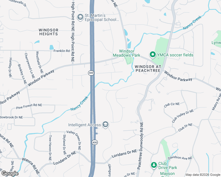 map of restaurants, bars, coffee shops, grocery stores, and more near 774 Starlight Lane Northeast in Atlanta