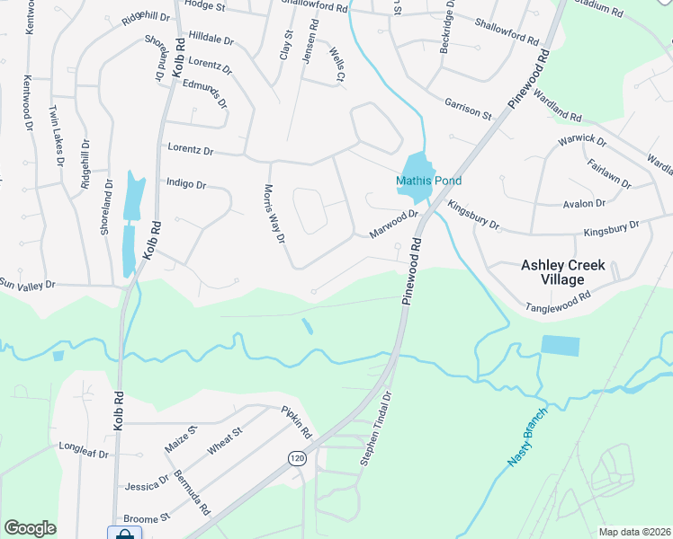 map of restaurants, bars, coffee shops, grocery stores, and more near 2275 Treetop Lane in Sumter