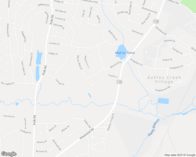 map of restaurants, bars, coffee shops, grocery stores, and more near 2285 Treetop Lane in Sumter