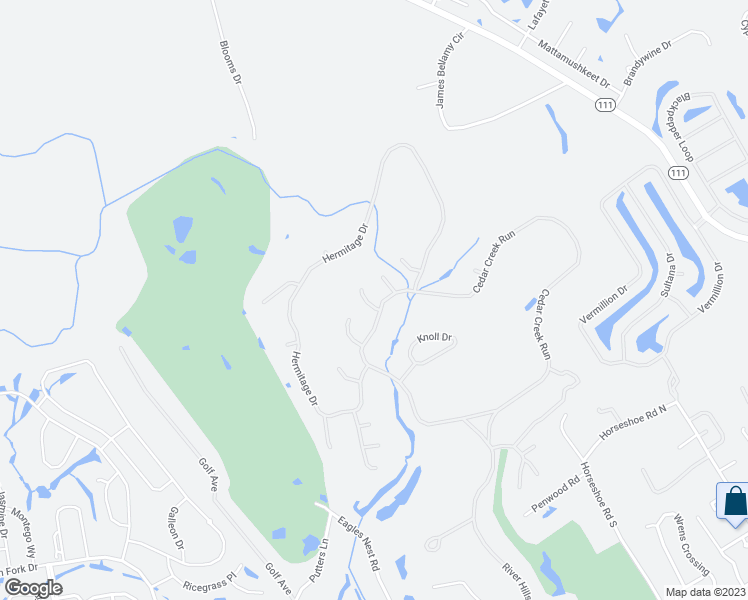 map of restaurants, bars, coffee shops, grocery stores, and more near 3197 Canvas Back Trail in Little River