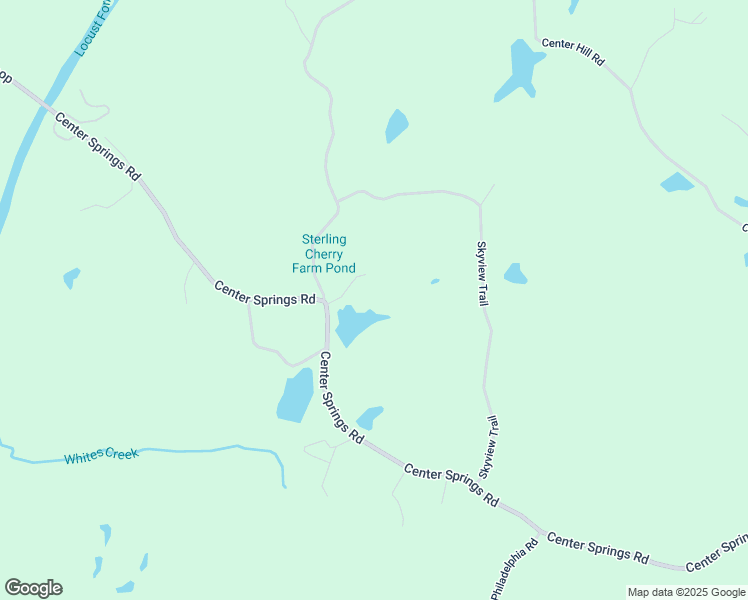 map of restaurants, bars, coffee shops, grocery stores, and more near 4507 Center Springs Road in Trafford