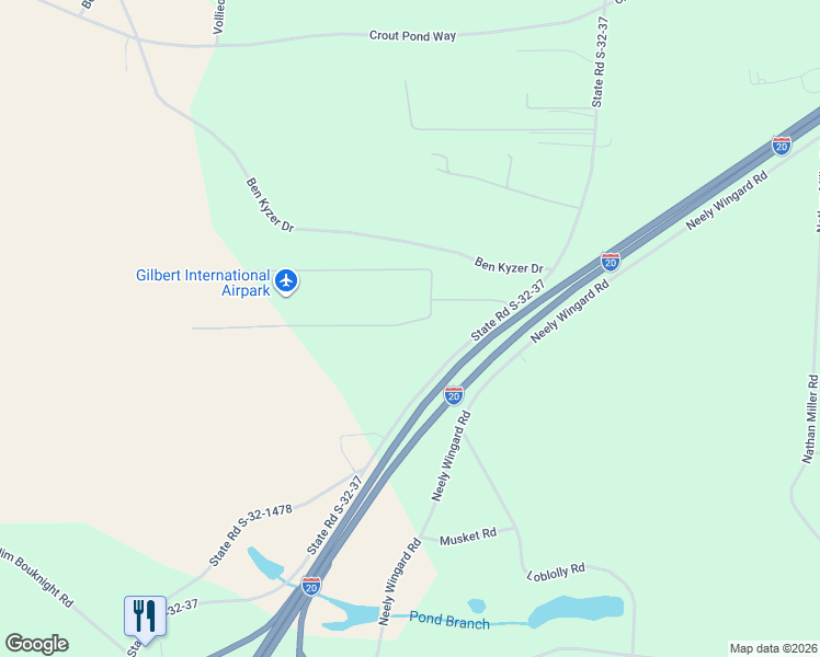 map of restaurants, bars, coffee shops, grocery stores, and more near 305 Downwind Leg in Gilbert