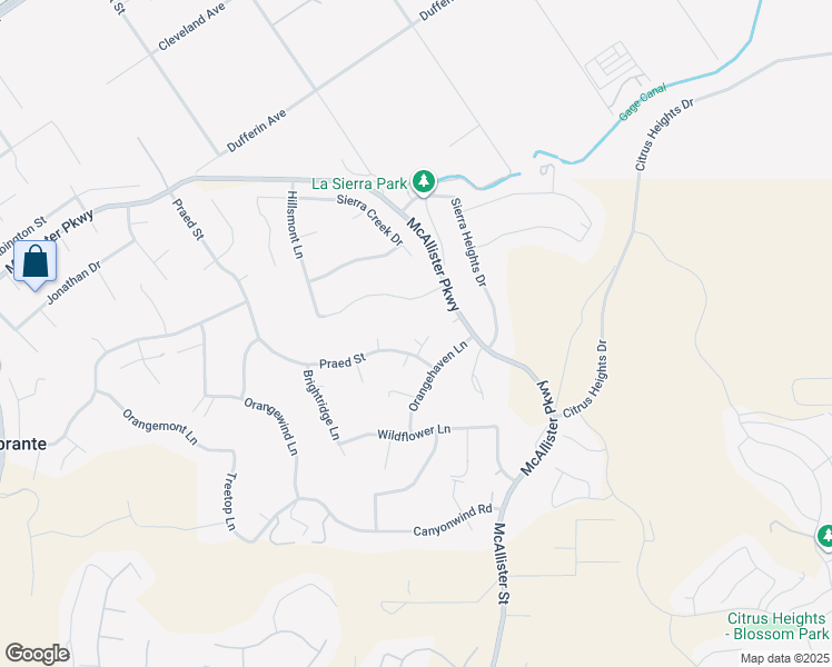 map of restaurants, bars, coffee shops, grocery stores, and more near 16377 Whiteblossom Circle in Riverside