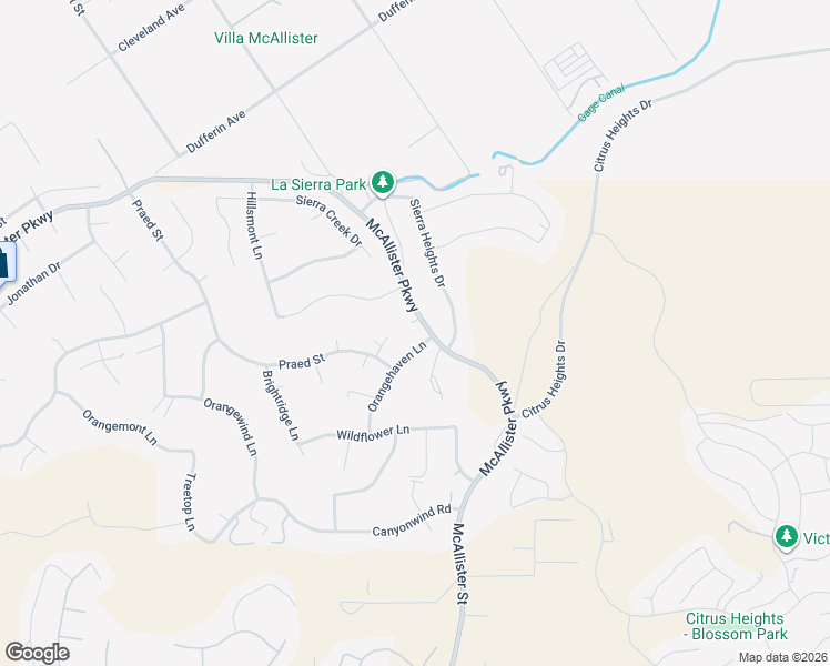 map of restaurants, bars, coffee shops, grocery stores, and more near 16302 Echo Summit Court in Riverside
