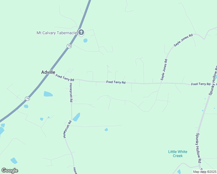 map of restaurants, bars, coffee shops, grocery stores, and more near 530 Fred Terry Road in Locust Fork
