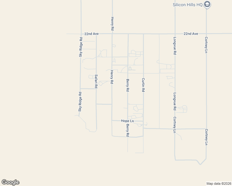 map of restaurants, bars, coffee shops, grocery stores, and more near 22950 Henry Road in Desert Hot Springs