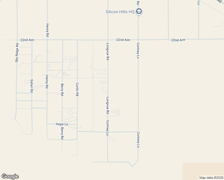 map of restaurants, bars, coffee shops, grocery stores, and more near 22800 Longvue Road in Desert Hot Springs