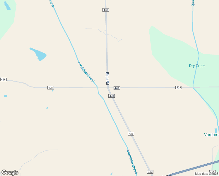 map of restaurants, bars, coffee shops, grocery stores, and more near 300 County Road 428 in Vardaman