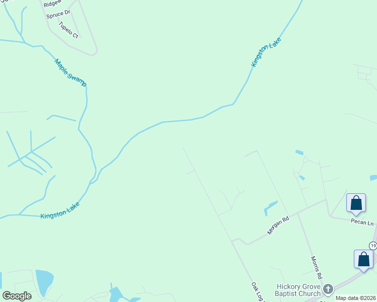 map of restaurants, bars, coffee shops, grocery stores, and more near 404 Oak Log Lake Road in Conway