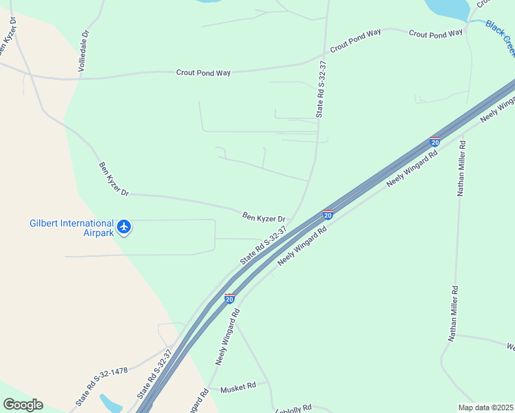 map of restaurants, bars, coffee shops, grocery stores, and more near 1034-1037 Ben Kyzer Drive in Gilbert