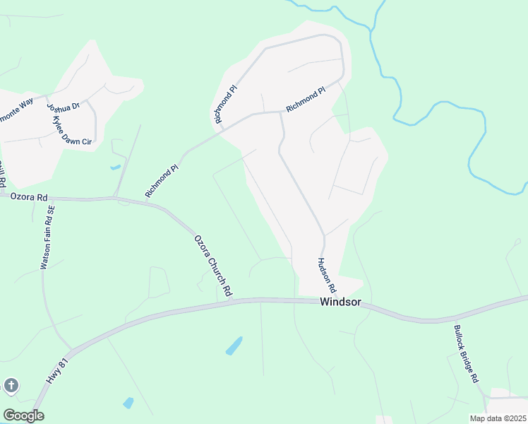 map of restaurants, bars, coffee shops, grocery stores, and more near 5022 Cliff Top Drive in Loganville