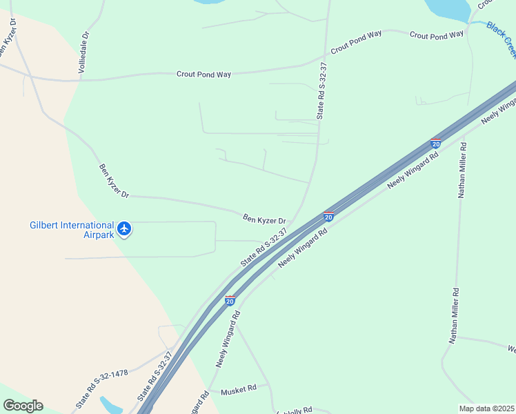 map of restaurants, bars, coffee shops, grocery stores, and more near 1034-1037 Ben Kyzer Drive in Gilbert