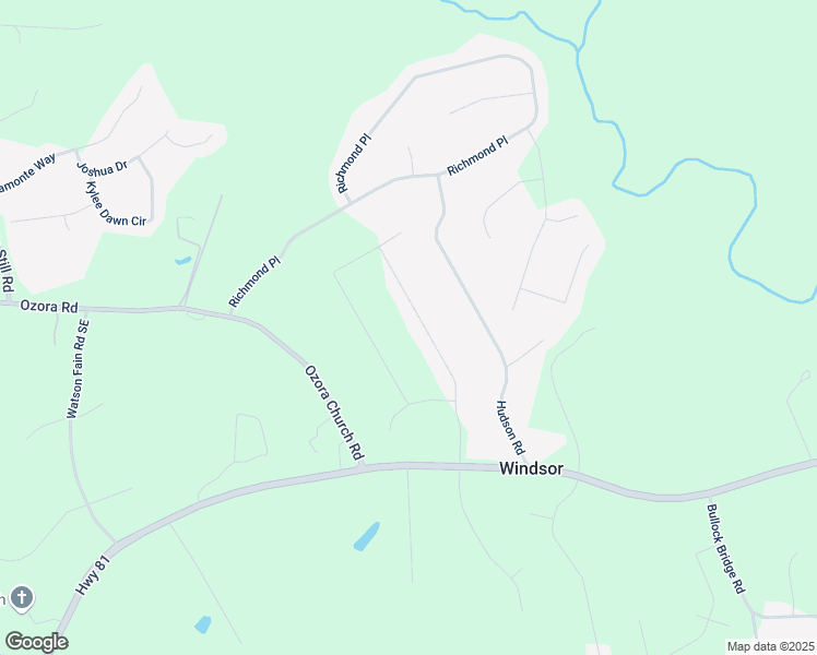 map of restaurants, bars, coffee shops, grocery stores, and more near 5022 Cliff Top Drive in Loganville