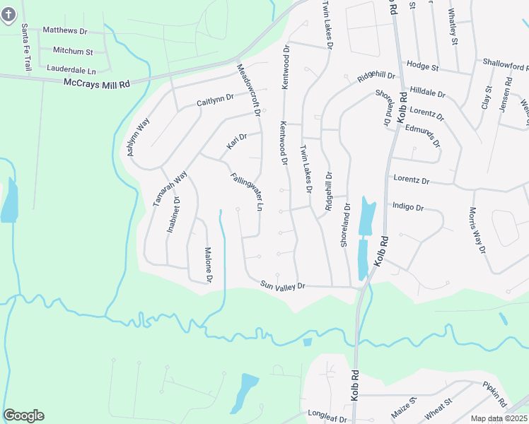 map of restaurants, bars, coffee shops, grocery stores, and more near 1235 Falling Water Lane in Sumter