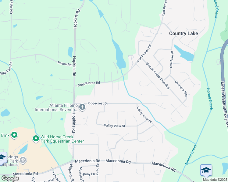 map of restaurants, bars, coffee shops, grocery stores, and more near 2867 Rhonda Dale Drive in Powder Springs