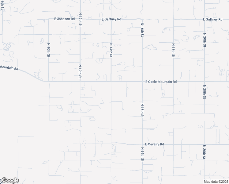 map of restaurants, bars, coffee shops, grocery stores, and more near 44027 North 14th Street in New River