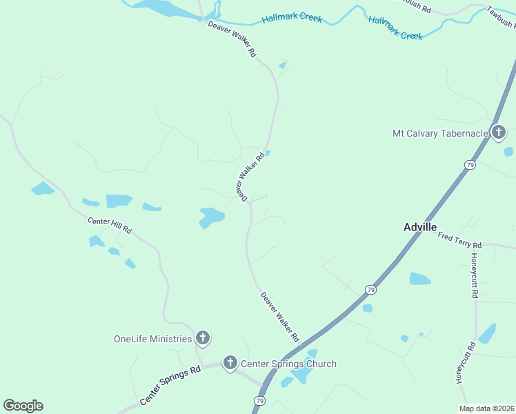 map of restaurants, bars, coffee shops, grocery stores, and more near 568 Deaver Walker Road in Trafford