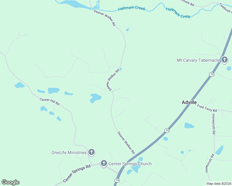 map of restaurants, bars, coffee shops, grocery stores, and more near 568 Deaver Walker Road in Trafford