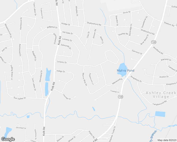map of restaurants, bars, coffee shops, grocery stores, and more near 1145 Peppercorn Lane in Sumter