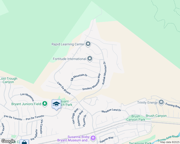 map of restaurants, bars, coffee shops, grocery stores, and more near 27880 Mount Shasta Way in Yorba Linda