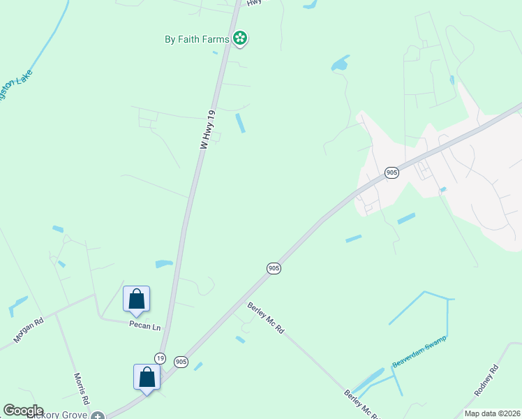 map of restaurants, bars, coffee shops, grocery stores, and more near 19 Off Highway in Conway