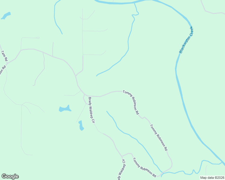 map of restaurants, bars, coffee shops, grocery stores, and more near 2217 Tommy Robinson Road in Jasper