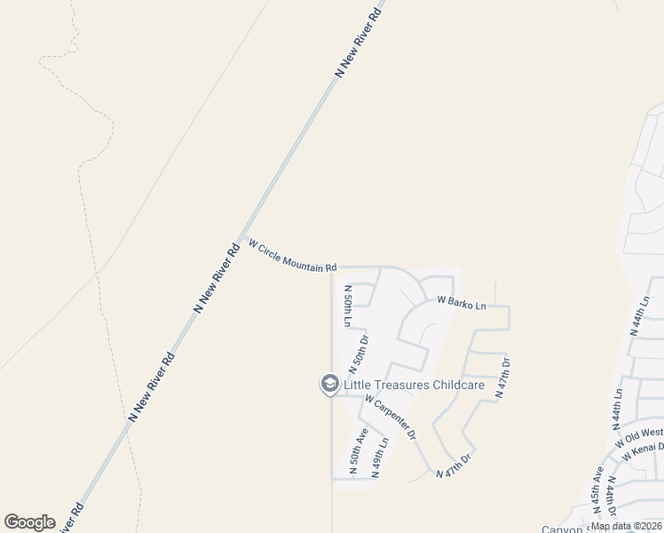 map of restaurants, bars, coffee shops, grocery stores, and more near West Circle Mountain Road in Phoenix