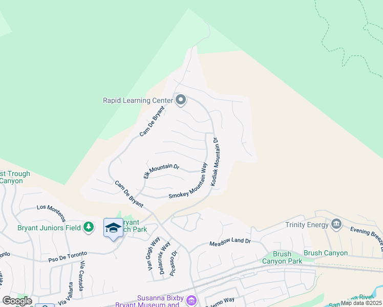 map of restaurants, bars, coffee shops, grocery stores, and more near 27900 Mount Hood Way in Yorba Linda
