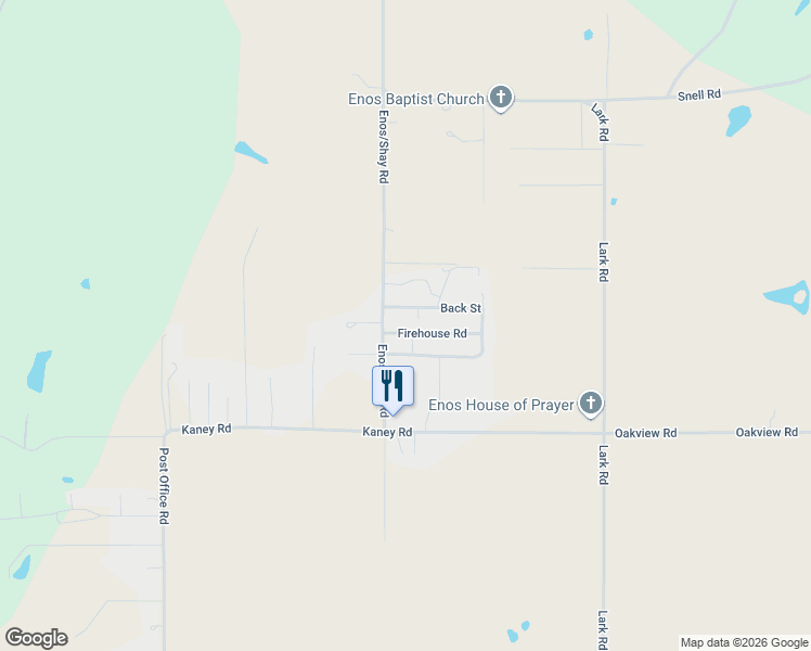 map of restaurants, bars, coffee shops, grocery stores, and more near 12451 Firehouse Road in Kingston